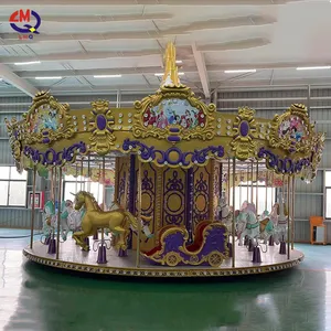 Amusement Theme Swing Park Horse Ride Manufacturer 6/12/16 Seats Lovely Horse Carousel Kids Rides Carousel Horses For Sale