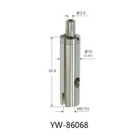 Pince de câble suspendue réglable en nickel, 2mm, pour fixation au plafond, matériel sur mesure