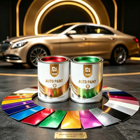 Peinture automobile acrylique liquide 2K à couleurs riches, réparation de rayures, revêtement en spray, peinture perlée, peinture métallisée, haute brillance, sans décoloration, pour réparation automobile