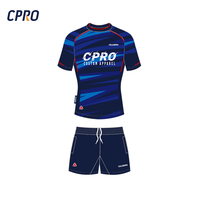 Kaus seragam Rugby pakaian olahraga kustom kaus desain bebas grosir pakaian olahraga tersublimasi kaus Rugby dewasa untuk pria