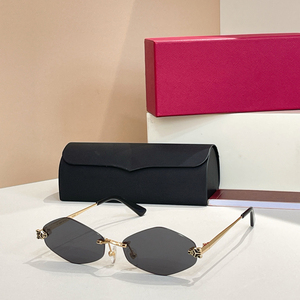 Thời trang sang trọng hip hop phong cách trang sức màu Kính mát tùy chỉnh kính với hộp - Product Image 5