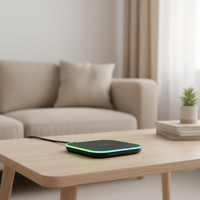 Chargeur sans fil 15W On-the-Go, format mini pour un transport et une recharge faciles, 7W pour téléphone portable