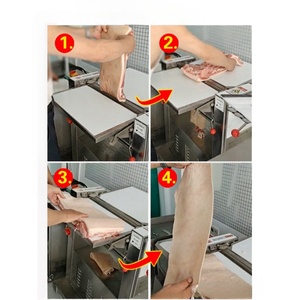 เครื่องลอกหนังหมูเชิงพาณิชย์ เครื่องปอกหนังสำหรับตัดและฆ่าสัตว์ เครื่องลอกหนังหมู - Product Image 6