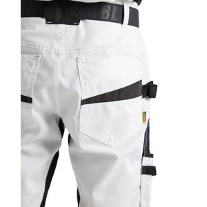BLAKLADER - 109413301098C56 <b>Painters</b> shorts with stretch White/Dark grey - EAN 7330509748459 WORK TROUSERS WORK SHORTS - Product Image 5