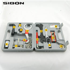SIBON B0810102 Juego de Herramientas Universales para Bicicleta de 26 Piezas, Juego de Herramientas para Reparación de Bicicletas con Caja <span class=keywords><strong>BMC</strong></span> - Product Image 3
