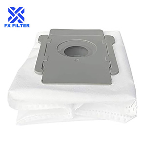 Pièces d'<span class=keywords><strong>aspirateur</strong></span> <span class=keywords><strong>Robot</strong></span>, accessoire Non-tissé, Micro sac filtrant à poussière pour irobot roombras E5 E6 i7 i7 + <span class=keywords><strong>S9</strong></span> - Product Image 5