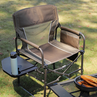 Promotion Fauteuils de Camping d'Extérieur en Acier "Sunshine" pour Loisirs, Type Chaise de Réalisateur