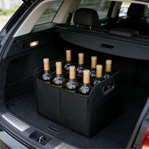 Organisateur de coffre de voiture en gros d'usine, <span class=keywords><strong>sac</strong></span> de rangement pour vin, boîte de rangement pour véhicule - Product Image 4
