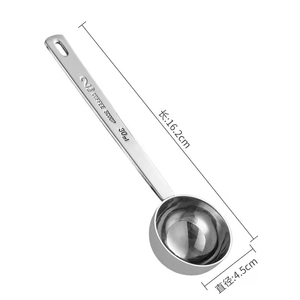 Cuchara Medidora de Acero Inoxidable DFU174, Personalizable en Negro y Colores, para Leche en Polvo, Café, Azúcar, Sal, Aceite, 5ml, 10ml, 15ml, 20ml, 30ml - Product Image 4