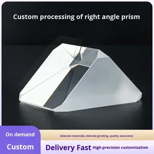 High-Precision BK7 Material <span class=keywords><strong>Optical</strong></span> <span class=keywords><strong>Right</strong></span>-<span class=keywords><strong>Angle</strong></span> <span class=keywords><strong>Prism</strong></span> Strips cuidadosamente selecionados Infrared Precision Optics 25x25mm 99,9% Luz - Product Image 4
