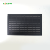 Chargeur solaire portable Foldsun haute efficacité 22,4 % PERC, panneau PET, design pliable personnalisé non standard pour le camping