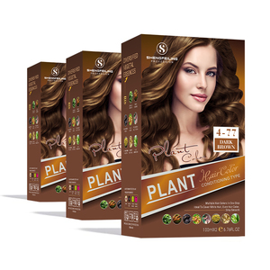 Tinta per Capelli Professionale da Donna Crema Colorante di Alta Qualità Senza Ammoniaca Semi-permanente Copre i Capelli Grigi Colore Duraturo - Product Image 3