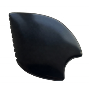 Otantik Bian taş Gua Sha yüz masaj aleti benzersiz 9-Edge guacupuncture Bian taş tarak SPA akupunktur tedavisi için özel Logo - Product Image 5