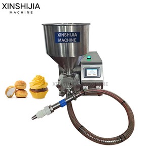 Petite machine automatique électrique pour la décoration de <span class=keywords><strong>macarons</strong></span>, beignets, gaufres, biscuits, pain, cupcakes, injection de pâte, crème à pâtisserie, remplissage - Product Image 1