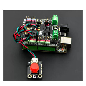 DFRobot Compatible con Arduino, Módulo <span class=keywords><strong>de</strong></span> Botón <span class=keywords><strong>Digital</strong></span> Grande, Color <span class=keywords><strong>de</strong></span> Botón Aleatorio, Buena Sensación al Tacto - Product Image 4