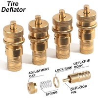 Dégonfleur de pneu tout-terrain dégonfleur de pneu en laiton accessoires universels pour pneus de voiture camion moto et ATV