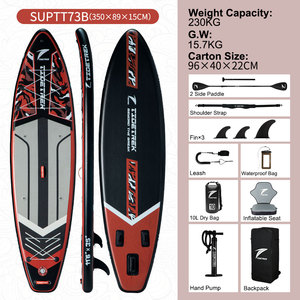 <span class=keywords><strong>Tabla</strong></span> de Paddle Surf TIDETREK de 350 cm con Asiento Inflable Tipo Kayak, Tablas <span class=keywords><strong>SUP</strong></span> Portátiles, <span class=keywords><strong>Tabla</strong></span> de Surf - Product Image 6