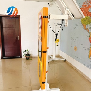 Los letreros de velocidad de radar con pantalla LED de 3 dígitos y cara sonriente tienen un idioma diferente utilizado para la zona escolar hacia Dubai - Product Image 4