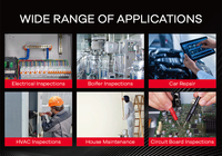 Caméra thermique industrielle LSJ, imagerie thermique portative, prix bas, fabricant, caméra thermique