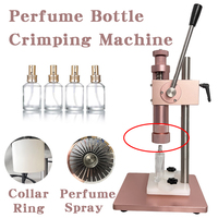 Machine manuelle de capsulage de flacons de parfum, machine de capsulage de flacons aérosols par pression 13mm 15mm 17mm