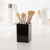 Porte-stylos en plastique, organisateur de papeterie pour étudiants, tube de rangement pour pinceaux de maquillage, boîte de tri pour accessoires de bricolage et de loisirs créatifs