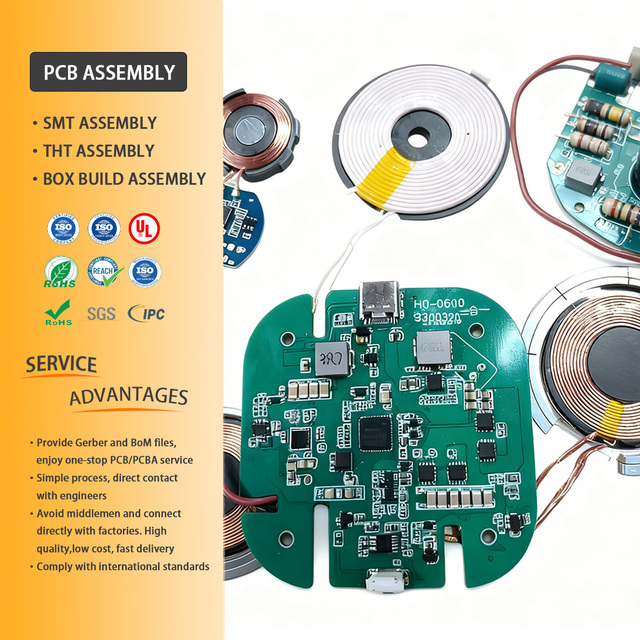 XZJ Consumer Electronics Medical PCBA Turnkey Assembly Service OEM SMT Prototyping HDI PCB Board 2-32 Layers FR-4 Aluminum