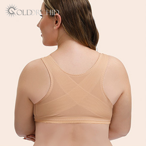 ยกทรงบุนวมปิดด้านหน้าสำหรับผู้หญิงขนาดใหญ่พิเศษสวมใส่ทุกวัน - Product Image 5