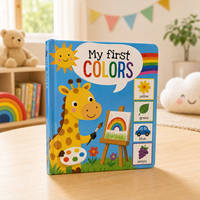 Livre de souvenirs photo personnalisé en carton laminé avec revêtement brillant, images haute résolution, idéal pour un cadeau de premier anniversaire