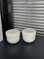 Pot en plastique PP avec couvercles à clapet anti-déversement 250 ml, bouchons et fermetures pour usage chimique