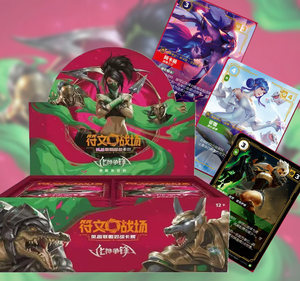 Venta al por Mayor de Caja Sellada Original de Runeterra <span class=keywords><strong>Battlegrounds</strong></span> Volumen 4, Paquete de Refuerzo Vendetta, <span class=keywords><strong>Juego</strong></span> de Cartas Coleccionables Raras, Juegos de Mesa Nuevos - Product Image 1
