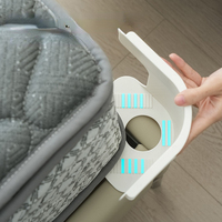 4 pinces pour draps de lit à usage intensif Support pour draps de lit antidérapant sans aiguille Attaches pour literie sécurisées et sûres
