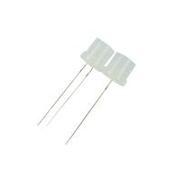 5mm Diffusé Led Diode Lumière Lampe 3v 2v Flat Top Hat Top Diffuse Lait Lentille Tête Plate Blanc Chaud Rouge Bleu Vert Jaune Indicateur
