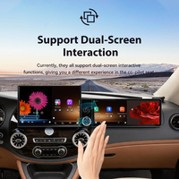 Autoradio Android avec Wifi et Carplay pour Benz Vito 2019~2025, écran intelligent, GPS, navigation multimédia, récepteur stéréo, lecteur, unité principale IPS