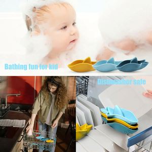Juguetes de baño de silicona, juguetes educativos sensoriales, juguetes de agua para bañera, juguetes de baño para niños mayores, juguetes de agua para piscina y playa, 3 uds. - Product Image 5