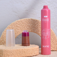 Tubes de gloss à lèvres en silicone en forme de fleur, tubes cosmétiques vides personnalisés, tubes de gloss à lèvres à presser, diamètre 19 mm, 5 ml, 10 ml, 15 ml