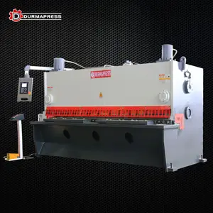 Yüksek kaliteli QC11K 6*2500mm CNC kapı tipi hidrolik kesme makinesi kapalı 5 yıl garanti