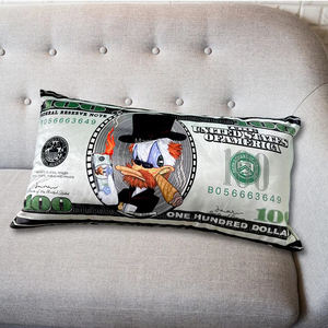 Prêt à expédier <span class=keywords><strong>maison</strong></span> décor impression personnalisée carte Flash oreillers argent logo impression sur coussin oreiller à vendre - Product Image 6