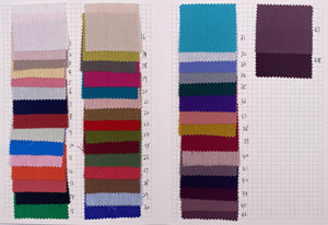 Pfd 120gsm nhuộm Nhà cung cấp Hàn Quốc ăn mặc Matt Trắng Tela Crinkle 100 Rayon Viscose Crepe vải - Product Image 2