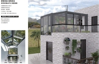 Maison en verre Jardin d'hiver Véranda Pergola préfabriquée Jardin d'hiver Aluminium Aluminium Jardins d'hiver et maisons en verre Kit