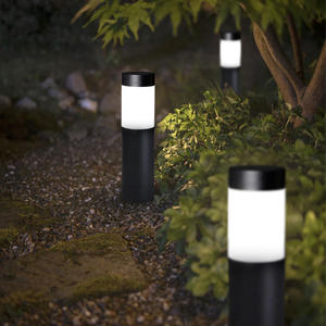 Lampadaire LED E27 pour aménagement paysager, 7W, design élégant européen, lampe de jardin - Product Image 3