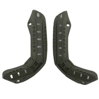 Rail de casque ABS adaptateur de casque tactique Rail latéral avec vis de montage de lanière accessoires support rapide creux casque Rail latéral