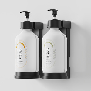 Moderno a parete tre distributore di sapone per le mani in plastica bottiglia per <span class=keywords><strong>doccia</strong></span> <span class=keywords><strong>porta</strong></span> <span class=keywords><strong>Shampoo</strong></span> per il bagno - Product Image 1