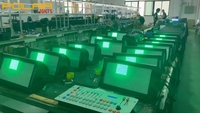 Barra de Luces Estroboscópicas LED Polarlights de 600W RGBW, Luces Estroboscópicas LED para Espectáculos, Eventos, Bares, Clubes, Parques Temáticos