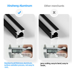 <span class=keywords><strong>Profil</strong></span>é en aluminium pour bande LED en gros, <span class=keywords><strong>profil</strong></span>é en aluminium en forme de <span class=keywords><strong>U</strong></span>, extrusion, <span class=keywords><strong>profil</strong></span>é LED encastré pour armoire de cuisine, plafond - Product Image 3