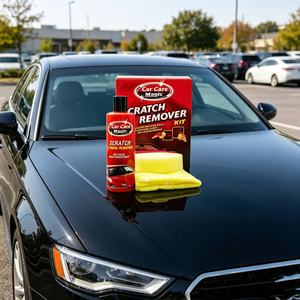 Removedor de arañazos y remolinos, restaura la pintura desgastada, kit de reparación de arañazos de coche con esponja y toalla - Product Image 1