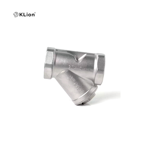 KLION ISO DN15 800WOG 800PSI Edelstahl SS304/316 NPT BSPT BSP Gewinde Y-Typ Sieb für Wasser Manuell - Product Image 2