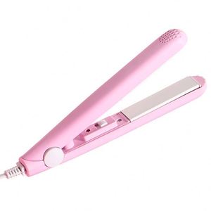 Plancha de Pelo de Titanio Dorado Rosa, Herramientas de Peinado Infrarrojas, Plancha Electrónica Personalizada, Planchas de Cabello Profesionales - Product Image 1