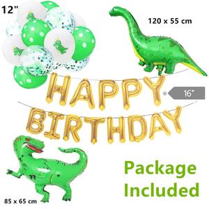 <span class=keywords><strong>Globos</strong></span> de cumpleaños de dinosaurio, decoración de fiesta de cumpleaños, globo de fiesta de dinosaurio - Product Image 5