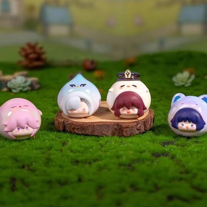 Caja Sorpresa <span class=keywords><strong>Genshin</strong></span> <span class=keywords><strong>Impact</strong></span>: Figura Miniatura de Anime de Furina, Caja Sorpresa de Juego, Figuras de Kamisato Versión Q, Muñecos de PVC, Juguetes Decorativos para Escritorio - Product Image 5