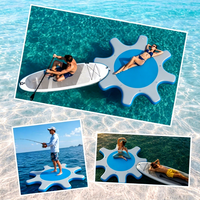 Plateforme de Yoga Flottante Gonflable Personnalisée avec Planche à Pagaie Gonflable – Offre Spéciale